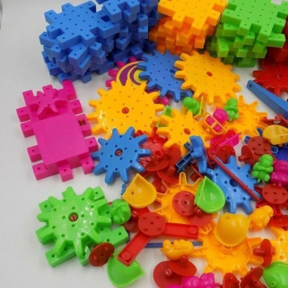 Funny Gears‎ Educational Building Block Toys / Monkeys & Bears Swings
